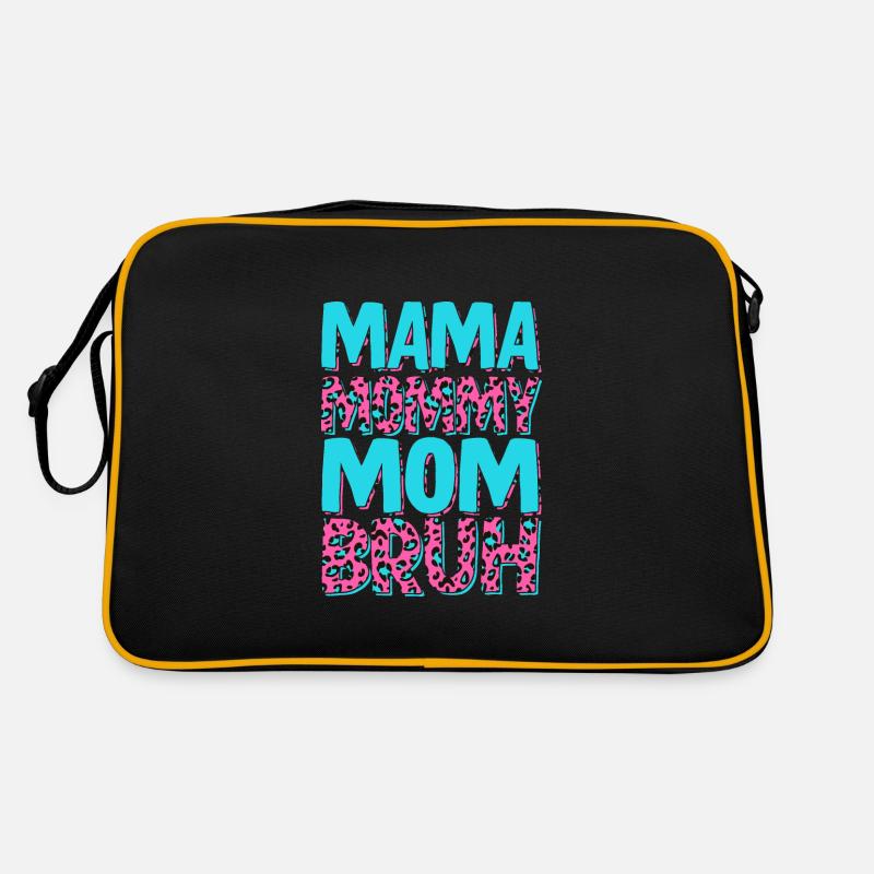 Mama Mommy Mom Bruh Retro Tasche