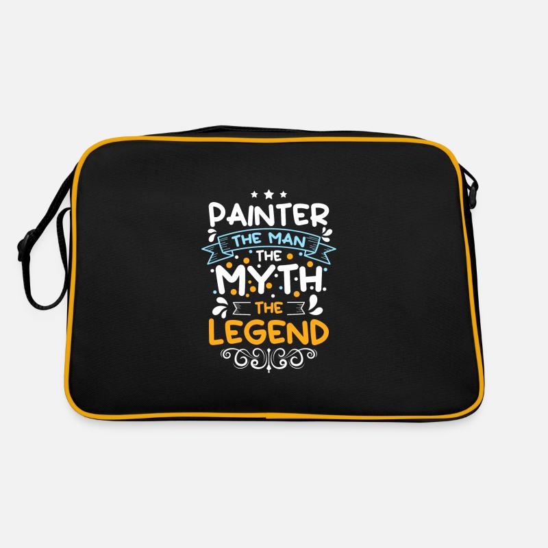Maler Lackierer Streichen Handwerker Retro Tasche