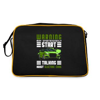 Electromobility Silent Electric Air Conditioning - Retro Bag - black/gold - Back