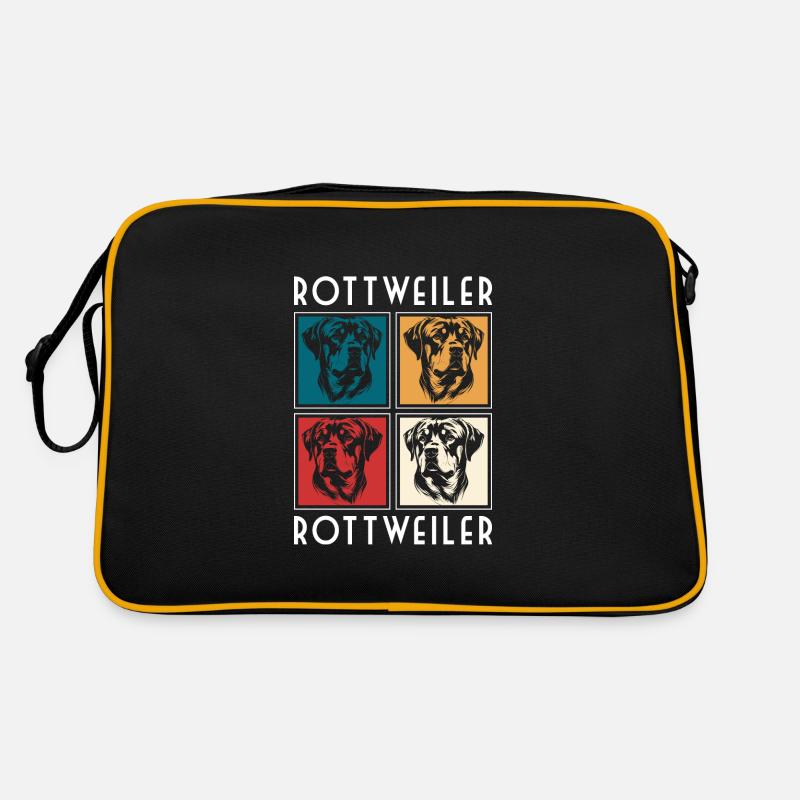 Rottweiler Danger Master Sac Retro