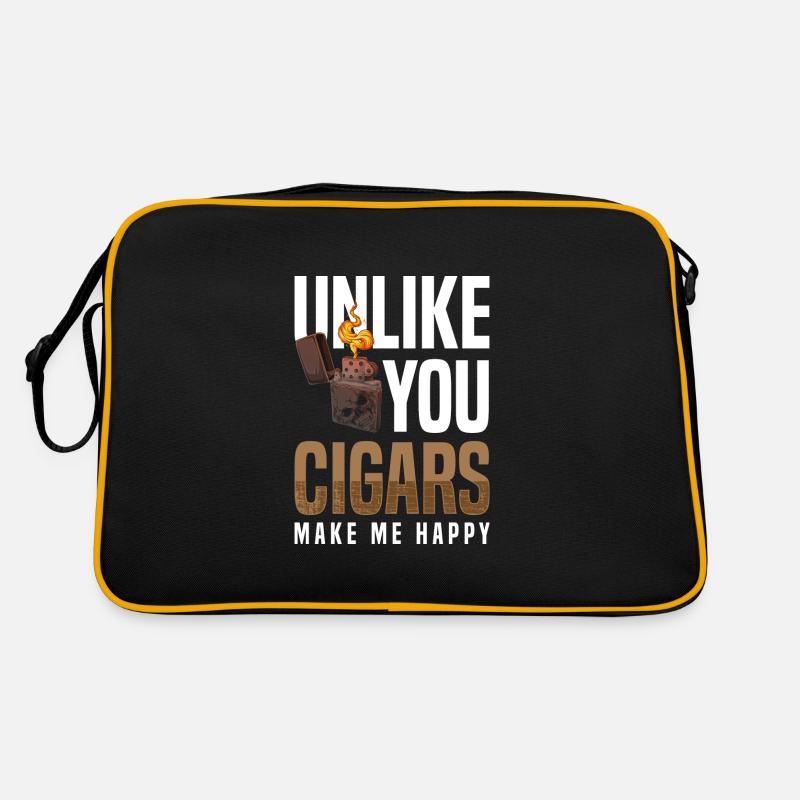 Raucher Tabak Qualm Retro Tasche