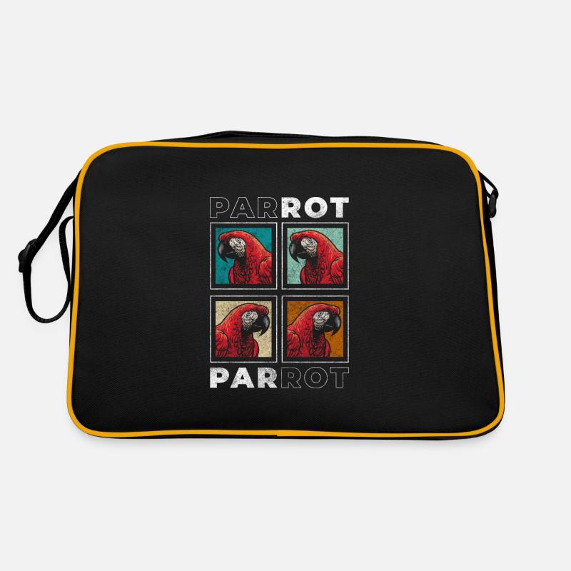 Vogel Federn Umwelt Retro Tasche