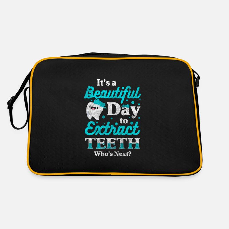 Dentist Dental Medicine Toothpaste Retro Bag