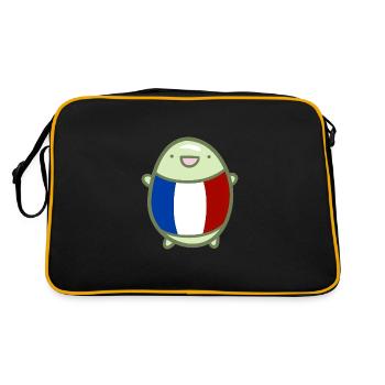 Haricot doux - France - Sac Retro - noir/or - Dos