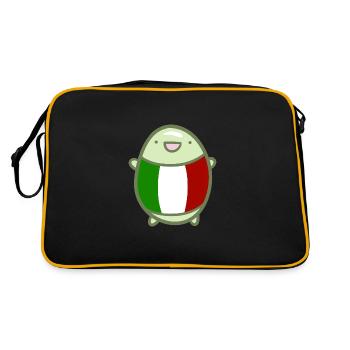 Haricot sucré - Italie - Sac Retro - noir/or - Dos