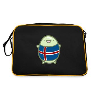 Haricot sucré - Islande - Sac Retro - noir/or - Dos