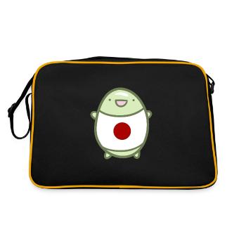 Haricot sucré - Japon - Sac Retro - noir/or - Dos