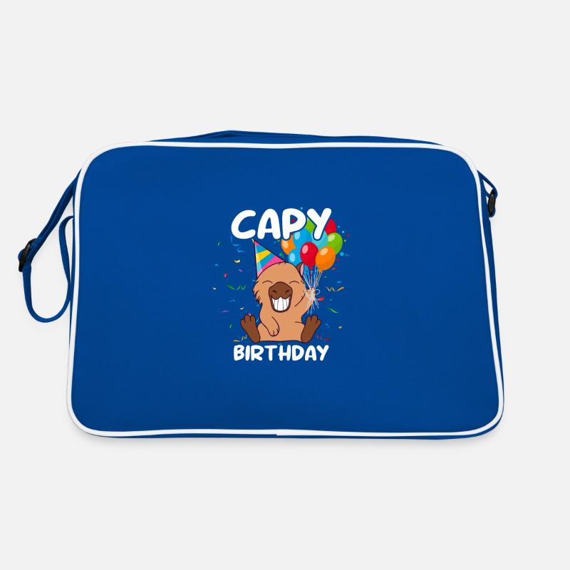 Capy Anniversaire Wasserschwein Capybara Sac Retro