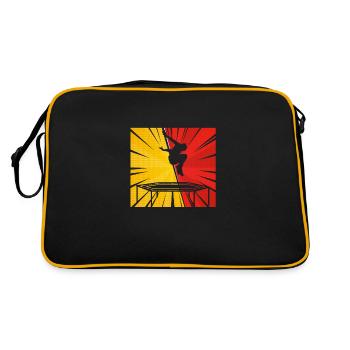 Trampoline trampoline jumper - Retro Bag - black/gold - Back