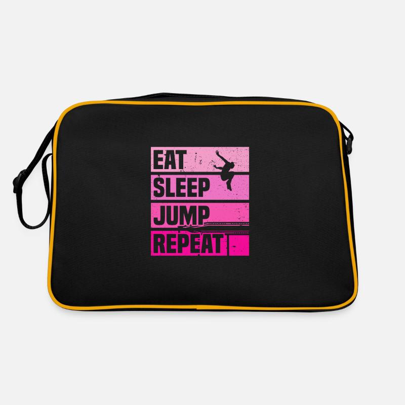 Manger dormir Sauter Trampoline Jumper Trampoline Sac Retro