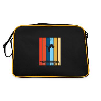 Trampoline jumper trampoline - Retro Bag - black/gold - Back