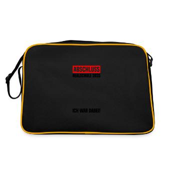 Certificat de fin d’études secondaires 2025 Certificat de fin d’études secondaires - Sac Retro - noir/or - Dos
