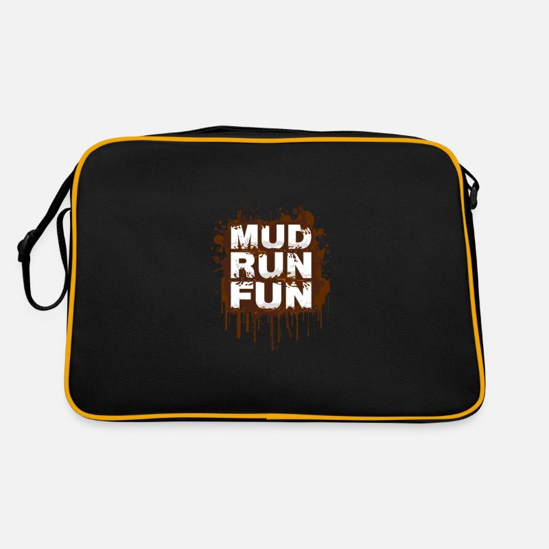 Mud Run Mud Run Muddy Race Mud run fun Retro Bag