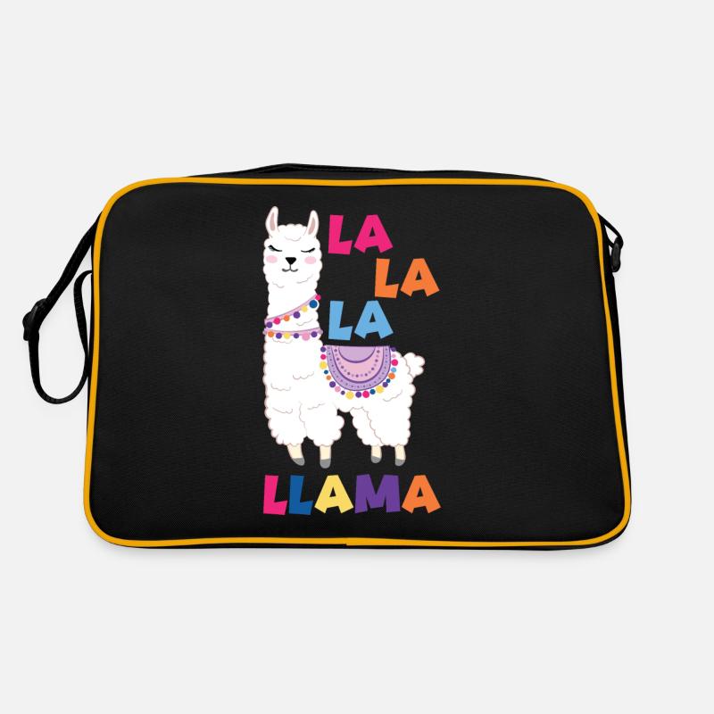 La La La Lama Retro Tasche