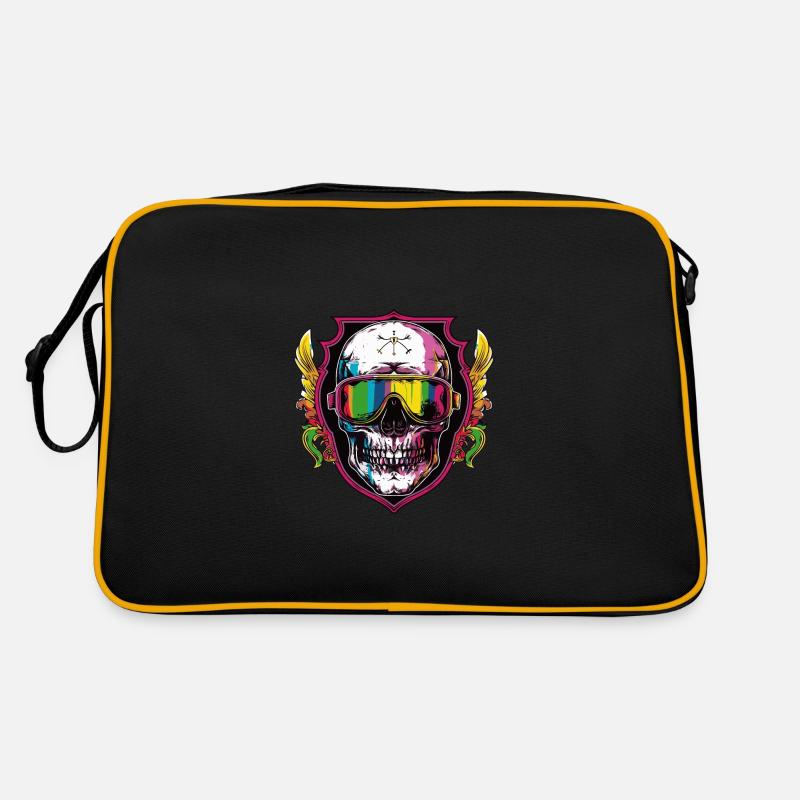 Ski Ski Masques Skull Sac Retro