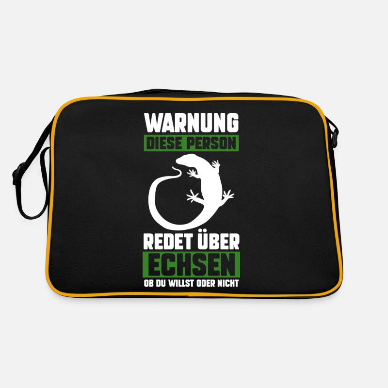 Echsen Retro Tasche