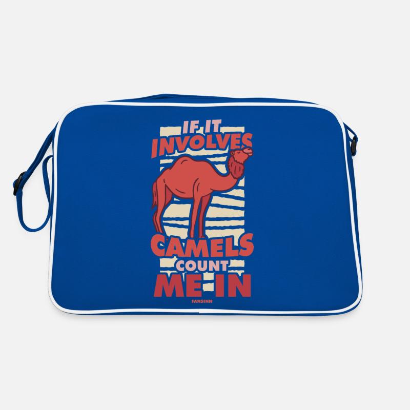 If It Involves Camels Count Me In Retro Tasche