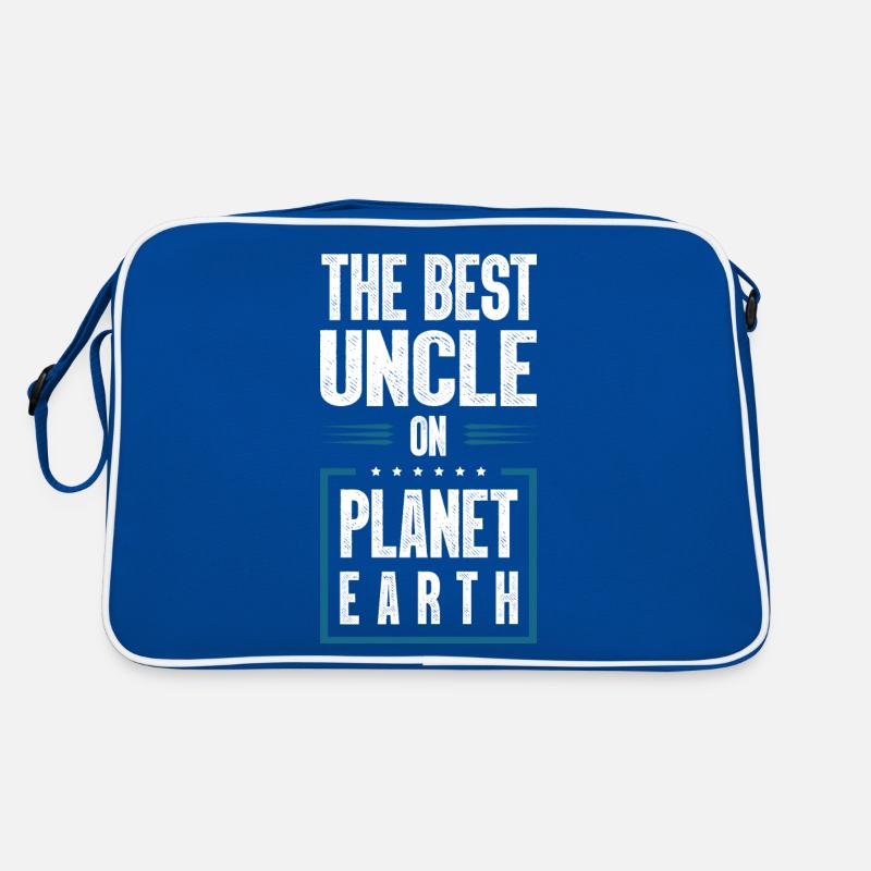 Bester Onkel Spruch Retro Tasche