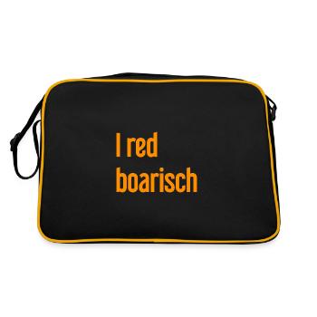 I red boarisch - Retro Bag - black/gold - Back
