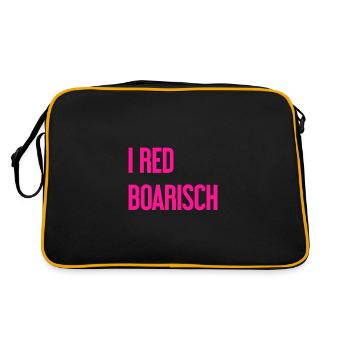 I red boarisch - Retro Bag - black/gold - Back