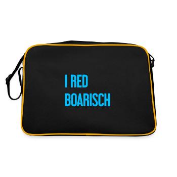 I red boarisch - Retro Bag - black/gold - Back