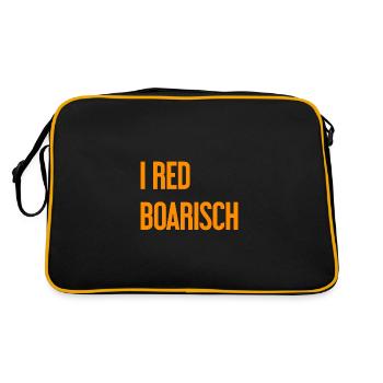 I red boarisch - Retro Bag - black/gold - Back
