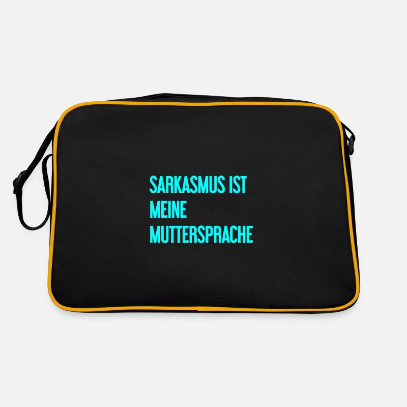 Sarkasmus-Profi Retro Tasche