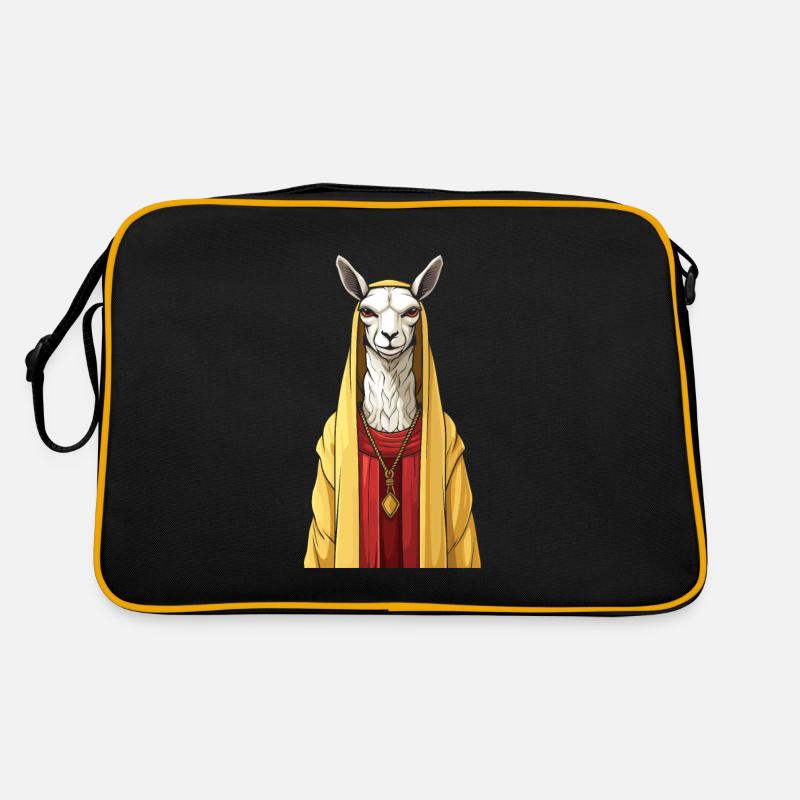 Lama chrétien chrétien Sac Retro