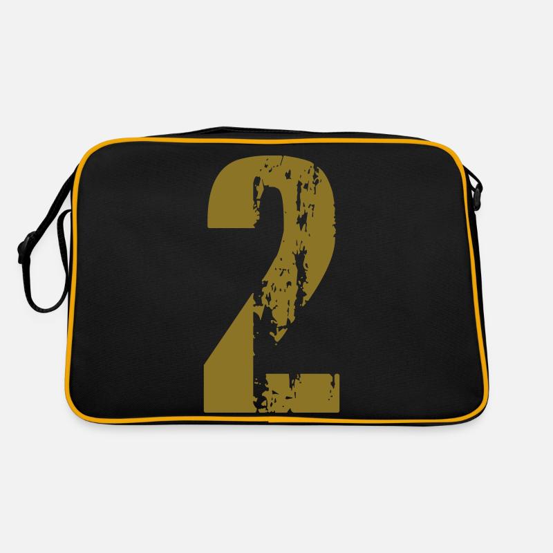 2 - Nummer Retro Tasche