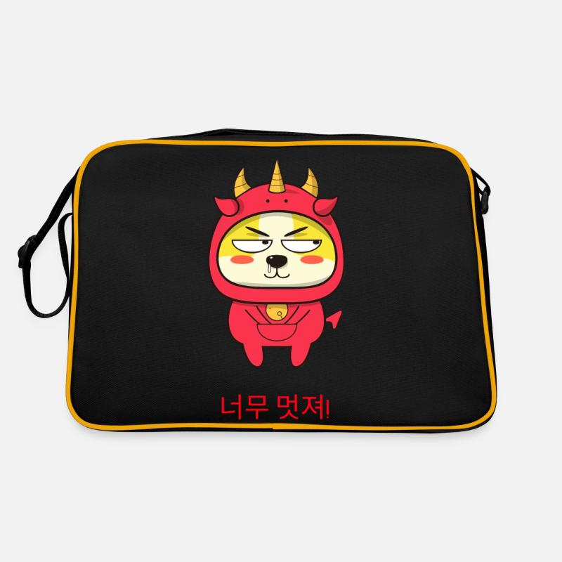 Korean Cute Devil Retro Bag
