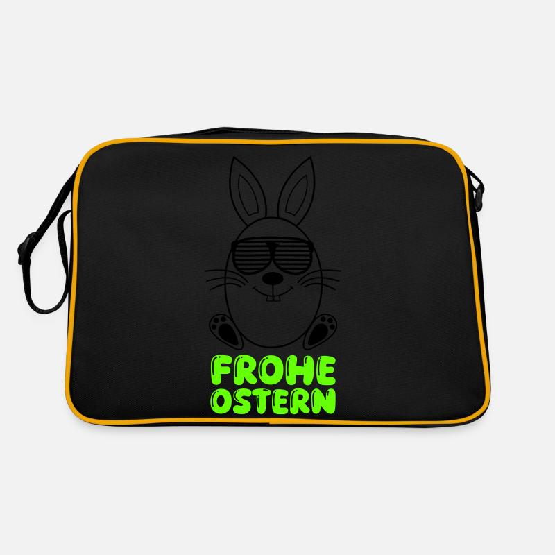 happy Easter Retro Bag