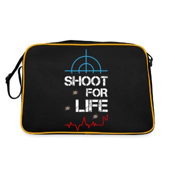 Tirez pour la vie Sniper - Sac Retro - noir/or - Dos