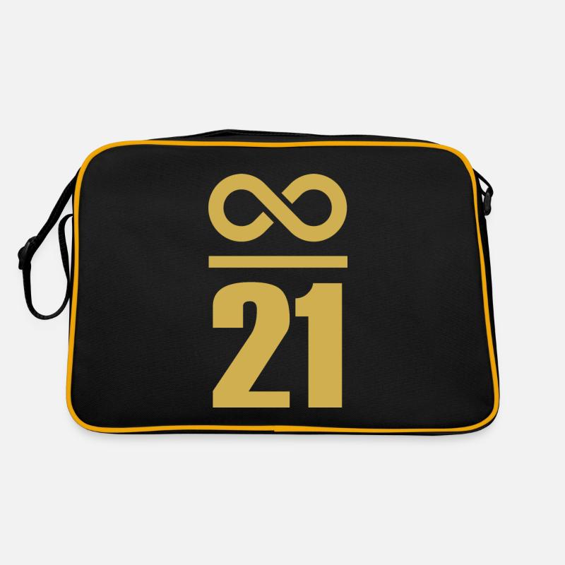 Infini de 21 millions de Bitcoin Sac Retro