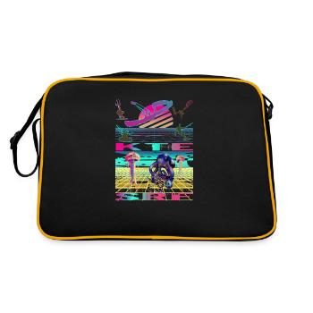 KTE SRF - Sac Retro - noir/or - Dos