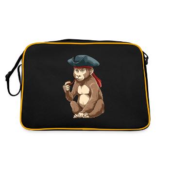 Drôle de pirate Caraïbes - Sac Retro - noir/or - Dos
