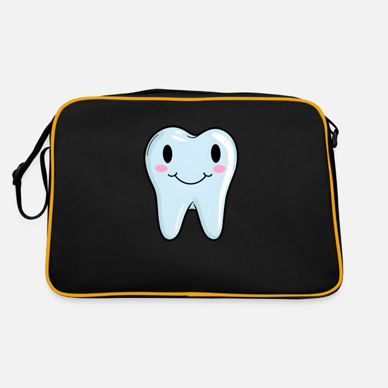 Tooth Teeth Smile Laughter Retro Bag