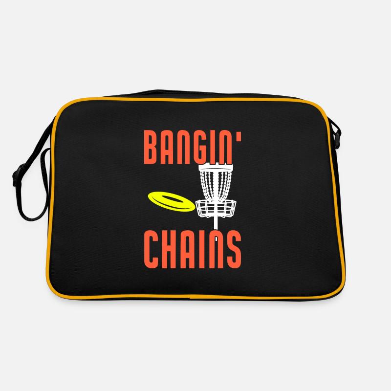 Bangin Chains Funny Disc Golf Sac Retro