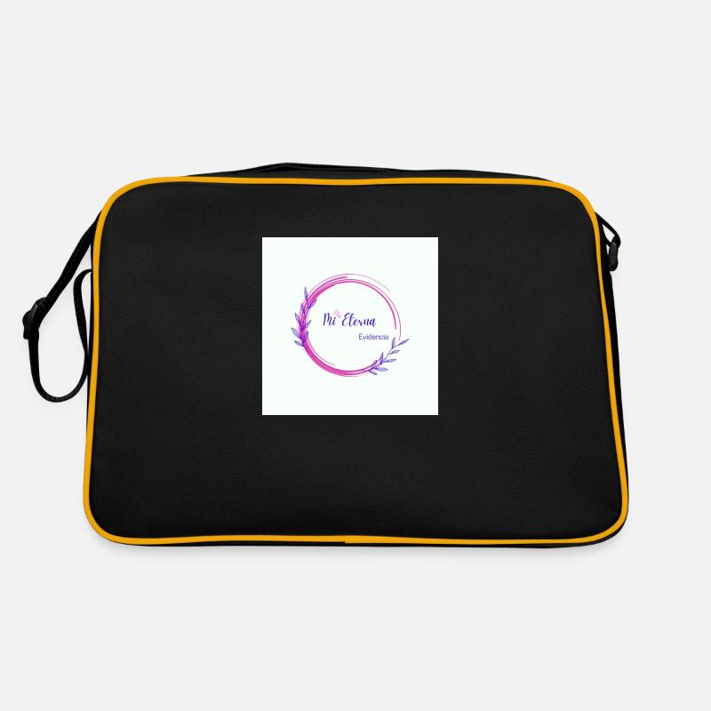 mi eterna evidencia rainbow butterfly créa - Sac Retro - noir/or