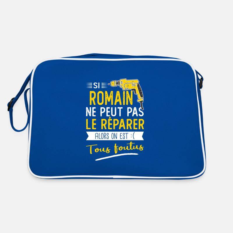 Romain Si romain ne peut pas le réparer Sac Retro
