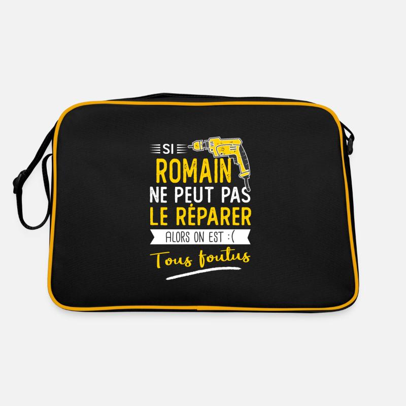 Romain Si romain ne peut pas le réparer Sac Retro