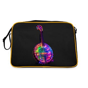 Banjo - Sac Retro - noir/or - Dos