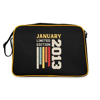 Janvier 2012 - Cadeau anniversaire Janvier 2012 - Sac Retro - noir/or - Dos