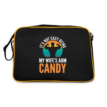 Bras Candy Mari - Sac Retro - noir/or - Dos