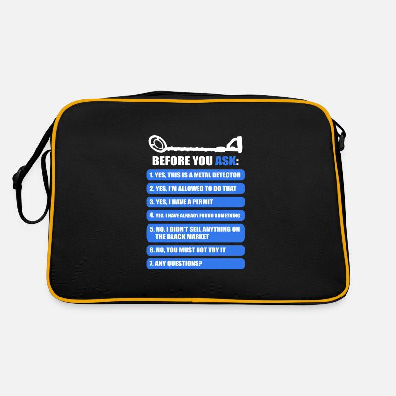 Metal detector Retro Bag