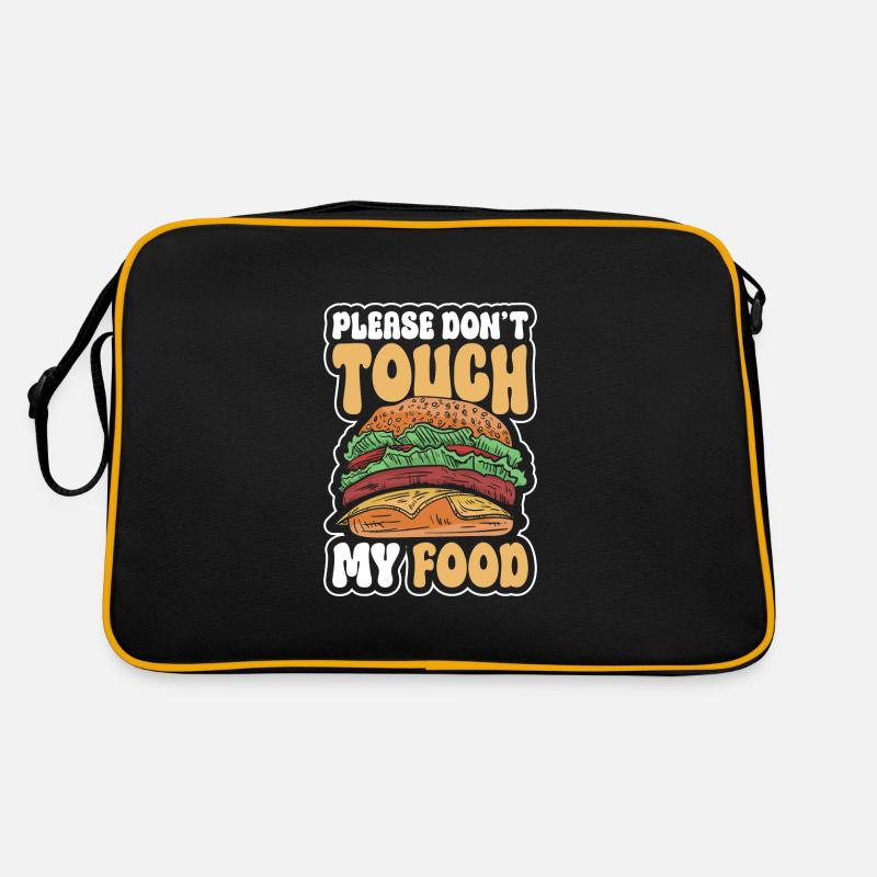 Do not touch property provocation only child Retro Bag