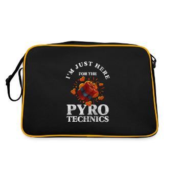 Pyro Beautifully Banned - Retro Bag - black/gold - Back