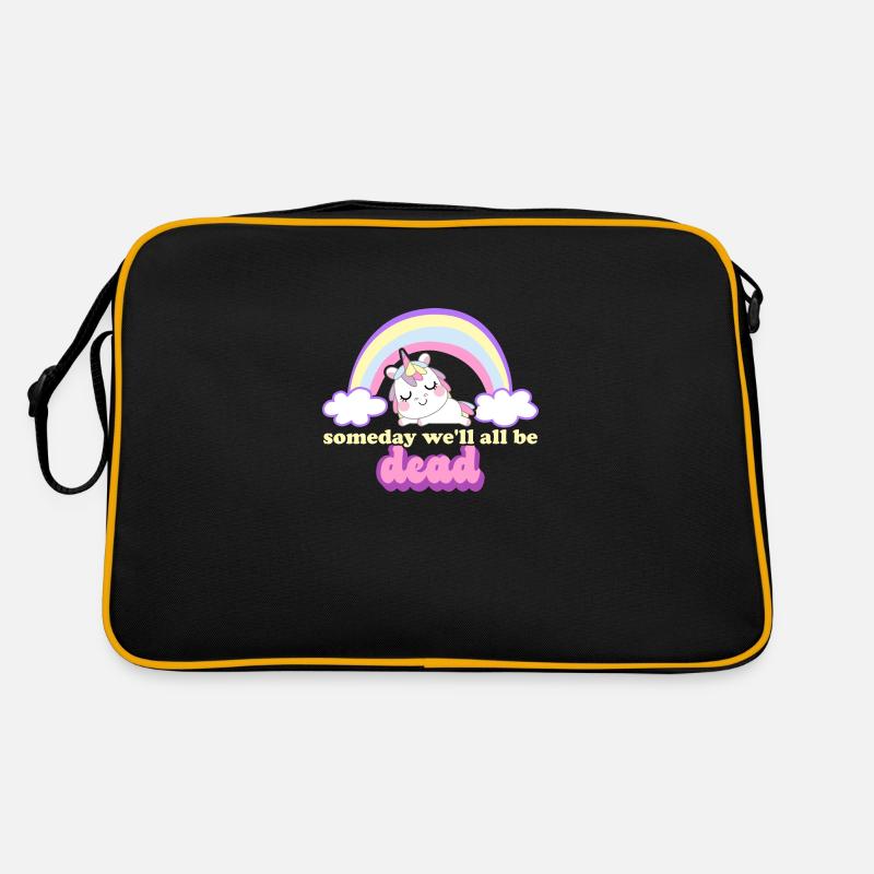 Sarcastic Someday We'll All Be Dead Retro Dark Retro Bag