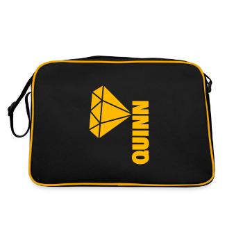 Precious Quinn - Retro Bag - black/gold - Back