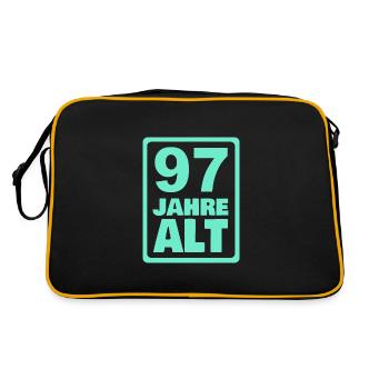 Alt 97 - Sac Retro - noir/or - Dos