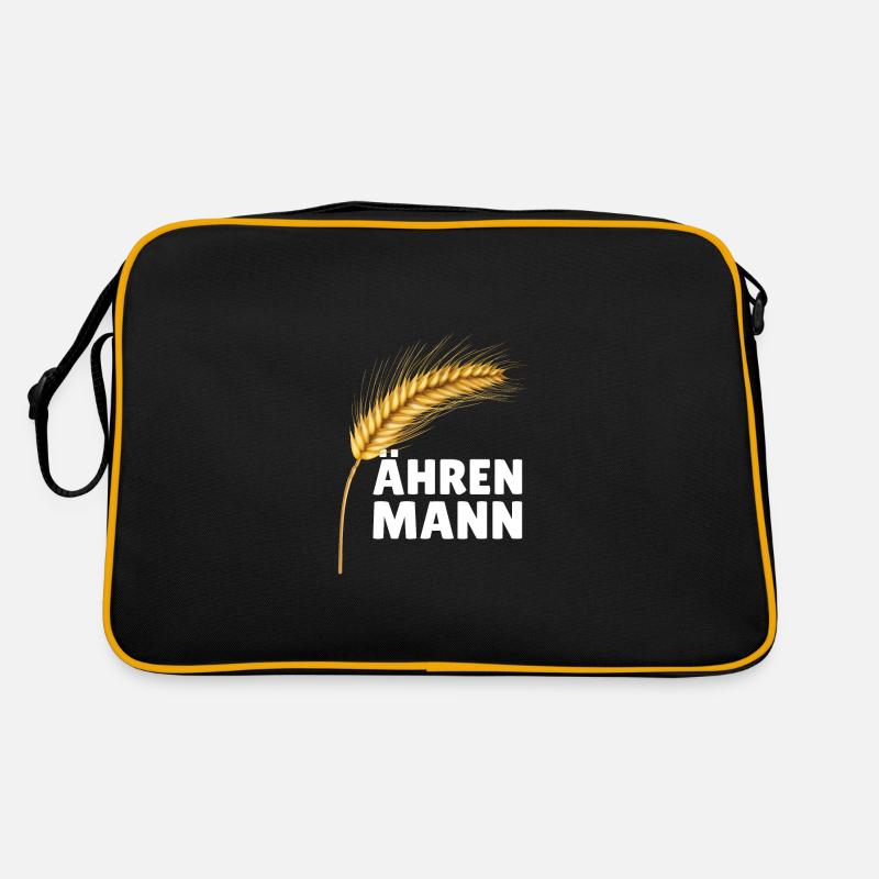 Ehrenmann Ähre witzig Geschenkidee Retro Tasche